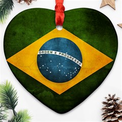 Football World Cup Ornament (heart) by Valentinaart