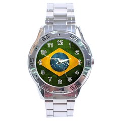 Football World Cup Stainless Steel Analogue Watch by Valentinaart