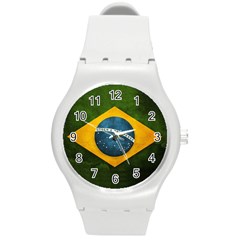 Football World Cup Round Plastic Sport Watch (m) by Valentinaart