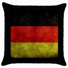 Football World Cup Throw Pillow Case (black) by Valentinaart