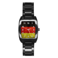 Football World Cup Stainless Steel Barrel Watch by Valentinaart