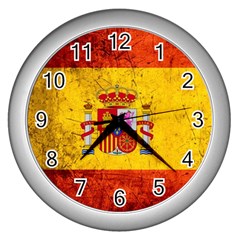 Football World Cup Wall Clocks (silver)  by Valentinaart