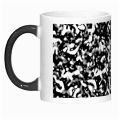 Black And White Abstract Texture Morph Mugs by dflcprints