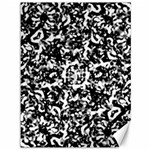 Black And White Abstract Texture Canvas 36  x 48   35.26 x46.15  Canvas - 1