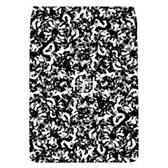 Black And White Abstract Texture Flap Covers (l)  by dflcprints