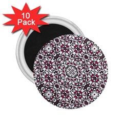 Boho Bold Vibrant Ornate Pattern 2 25  Magnets (10 Pack)  by dflcprints