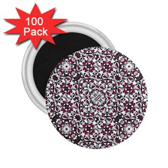 Boho Bold Vibrant Ornate Pattern 2 25  Magnets (100 Pack)  by dflcprints