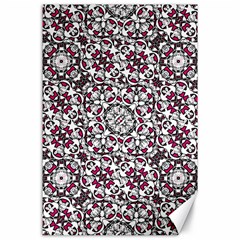 Boho Bold Vibrant Ornate Pattern Canvas 24  X 36  by dflcprints