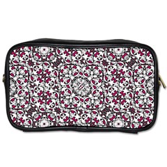 Boho Bold Vibrant Ornate Pattern Toiletries Bags 2-side by dflcprints