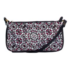 Boho Bold Vibrant Ornate Pattern Shoulder Clutch Bags by dflcprints