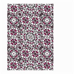 Boho Bold Vibrant Ornate Pattern Small Garden Flag (two Sides) by dflcprints