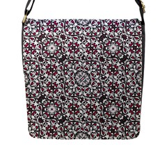 Boho Bold Vibrant Ornate Pattern Flap Messenger Bag (l)  by dflcprints