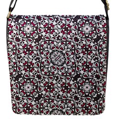 Boho Bold Vibrant Ornate Pattern Flap Messenger Bag (s) by dflcprints