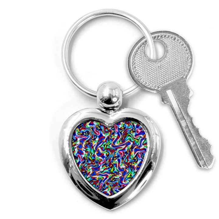 Pattern-10 Key Chains (Heart) 