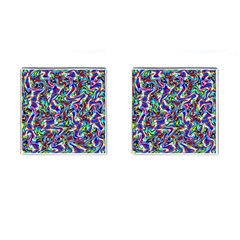 Pattern-10 Cufflinks (square)