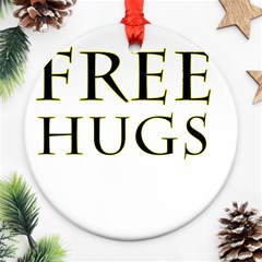 Freehugs Ornament (round) by cypryanus