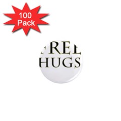 Freehugs 1  Mini Magnets (100 Pack) 