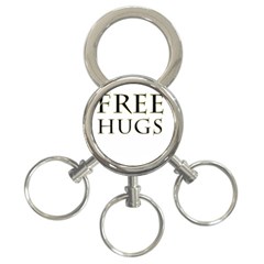 Freehugs 3-ring Key Chains