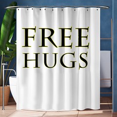 Freehugs Shower Curtain 60  X 72  (medium) 