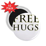 Freehugs 2.25  Magnets (10 pack)  Front