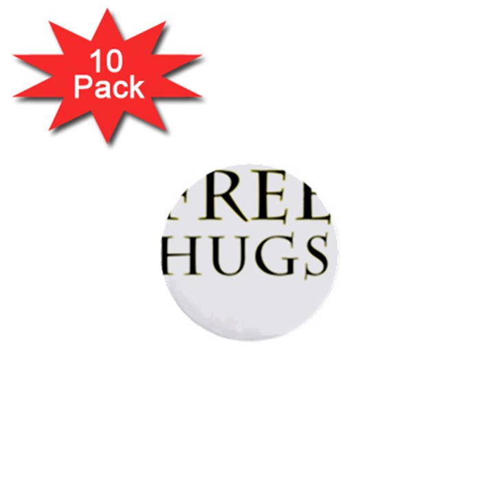 Freehugs 1  Mini Buttons (10 pack) 