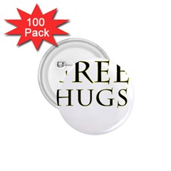 Freehugs 1 75  Buttons (100 Pack)  by cypryanus