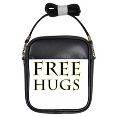 Freehugs Girls Sling Bags by cypryanus