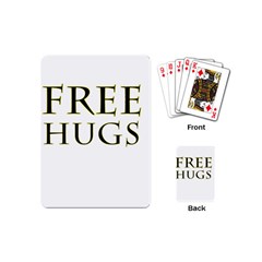 Freehugs Playing Cards (mini)  by cypryanus