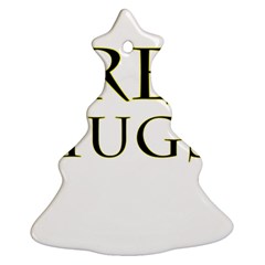 Freehugs Ornament (christmas Tree) 