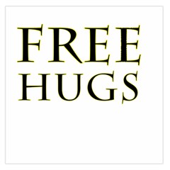 Freehugs Large Satin Scarf (square)