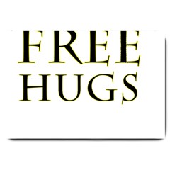 Freehugs Large Doormat  by cypryanus