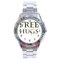 Freehugs Stainless Steel Analogue Watch by cypryanus