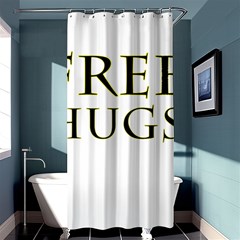 Freehugs Shower Curtain 36  X 72  (stall) 