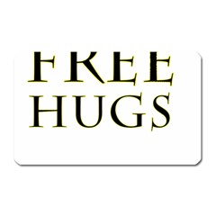 Freehugs Magnet (rectangular) by cypryanus