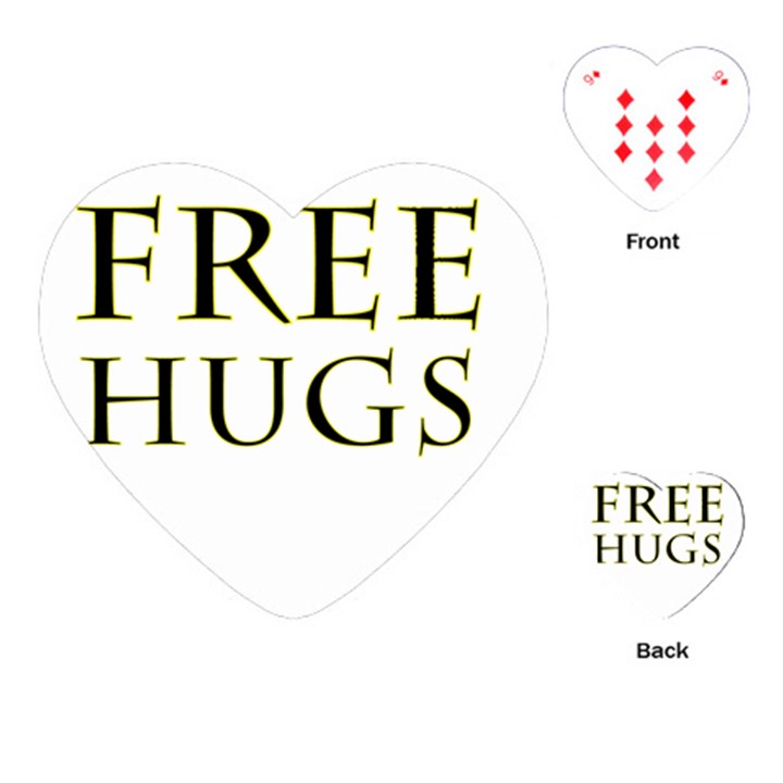 Freehugs Playing Cards (Heart) 