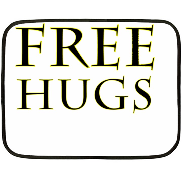 Freehugs Double Sided Fleece Blanket (Mini) 