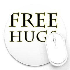 Freehugs Round Mousepads by cypryanus