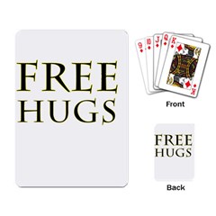 Freehugs Playing Card