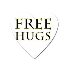 Freehugs Heart Magnet by cypryanus