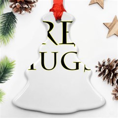 Freehugs Christmas Tree Ornament (two Sides)