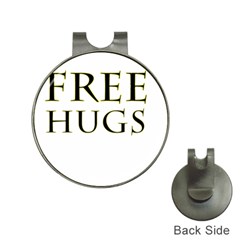 Freehugs Hat Clips With Golf Markers by cypryanus