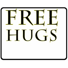 Freehugs Fleece Blanket (medium) 