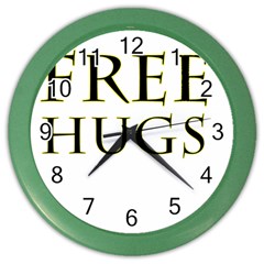 Freehugs Color Wall Clocks