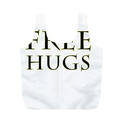 Freehugs Full Print Recycle Bags (m)  by cypryanus