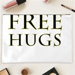 Freehugs Cosmetic Bag (XXL)  Back