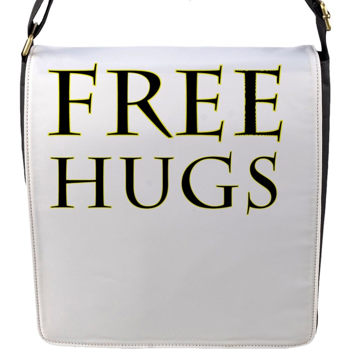 Freehugs Flap Messenger Bag (S)