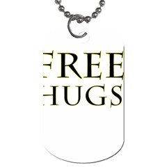 Freehugs Dog Tag (one Side) by cypryanus