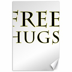 Freehugs Canvas 24  X 36 