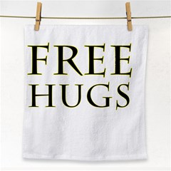 Freehugs Face Towel by cypryanus