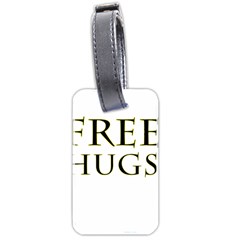 Freehugs Luggage Tags (two Sides)